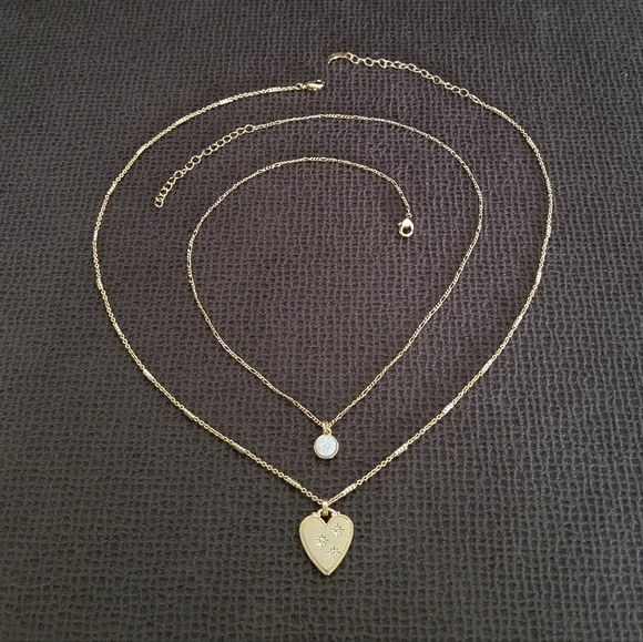 ✨️HP✨️ Luna🌙 Norte Double✌️ Necklace Set - Picture 9 of 15